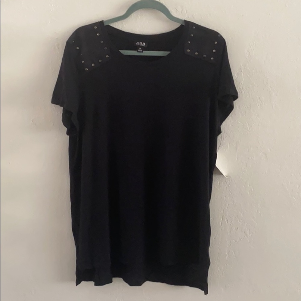 Jcp Ana black suede shoulder detail , xl